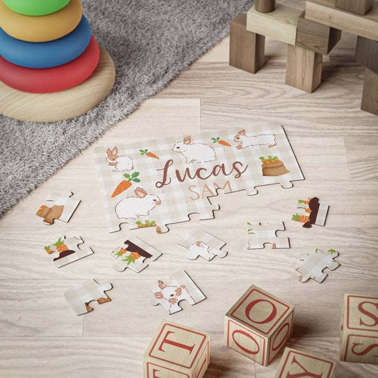 Puzzles are an all-time favorite activity and with your custom ideas, you can help youngsters have some quality time by solving their own personalized kid's puzzle. 