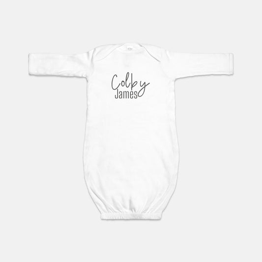 Personalized Baby Gown