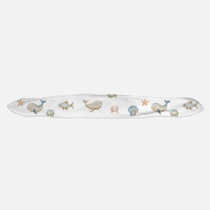 The Ocean Breeze Baby Headband, the perfect blend of style and comfort for your little fashionista. This chic accessory is an essential addition to every trendy baby