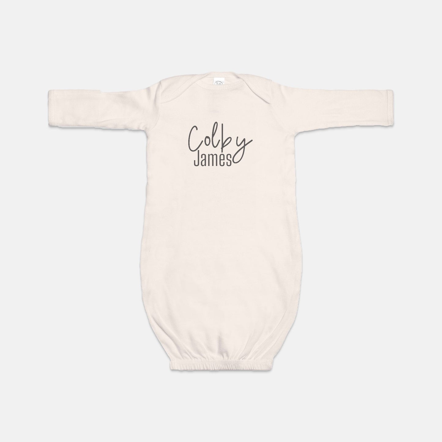 Personalized Baby Gown