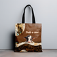 Cow All Over Tote Bag | Charming Highland Cow Design