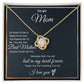 To My Mom So Much Of Me -Love Knot Necklace