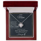 To My Mom So Much Of Me -Love Knot Necklace