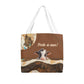 Cow All Over Tote Bag | Charming Highland Cow Design