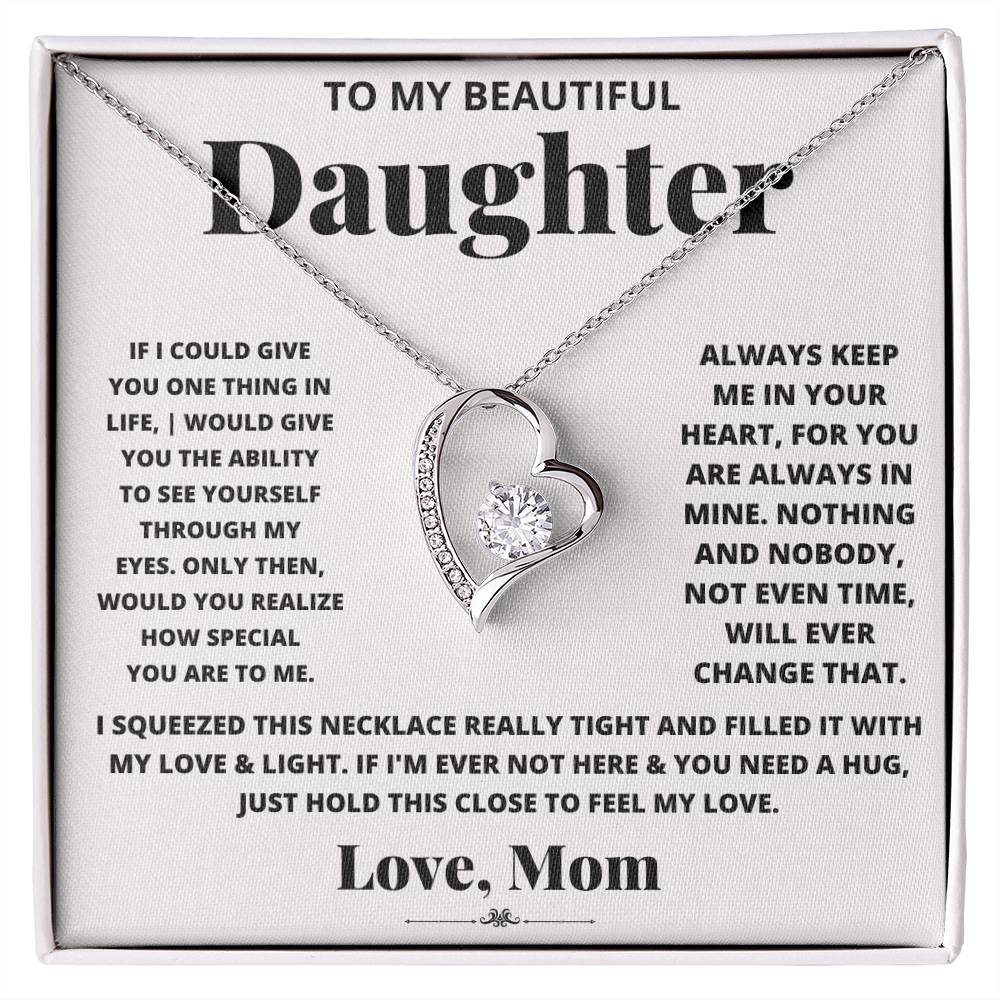 To My Beautiful Daughter