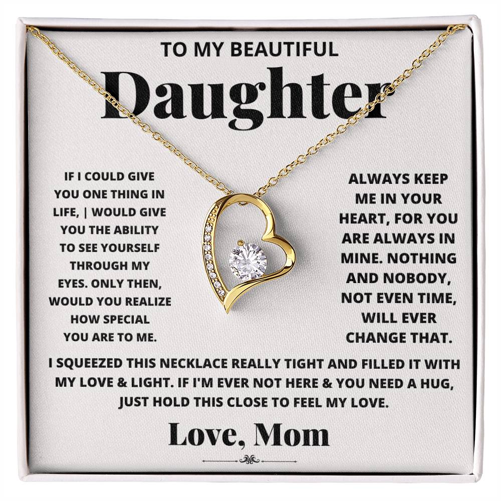 To My Beautiful Daughter